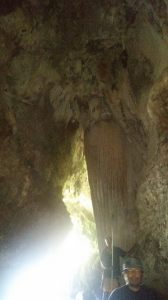 stalactite formations Phang Nga Bay caves