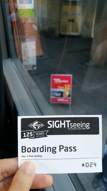 Salzburg Tour bus ticket