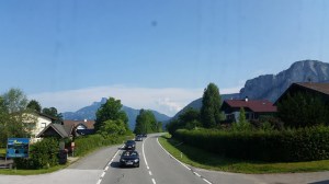 lovely drive back to Munich