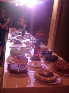 Parvati Dessert Soiree: the spread
