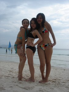 Me, Marielle, and Bianca
