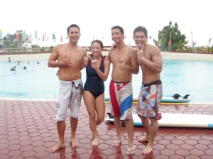 Surfing with the Weekend Warriors!