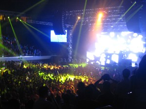 David Guetta in Manila: Crowd