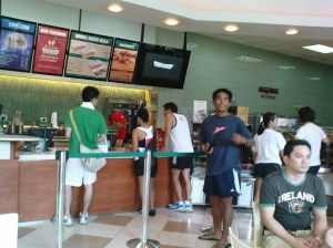 Run for Home - runners at Krispy Kreme