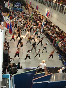 Jammin' at the Megamall Central Atrium