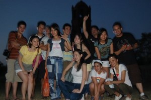 Vigan: Belltower at Night