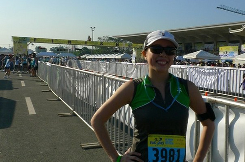 Running 10K at the Philippine International Marathon