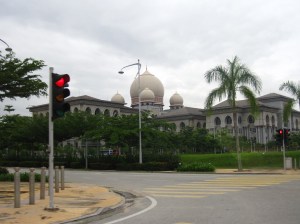Malaysia: the Hall of Justice in Putrajaya