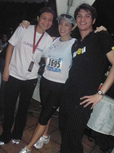 Fit n Right Run: the host and the warm-up