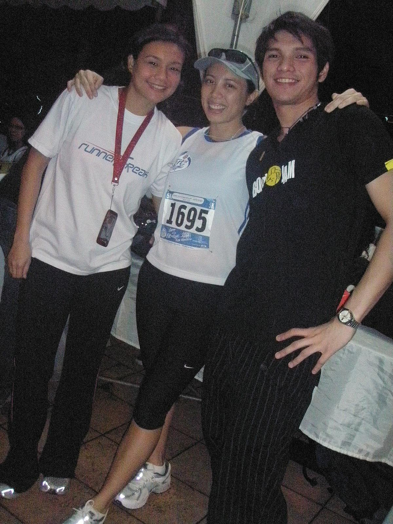 Fit n Right Run: the host and the warm-up